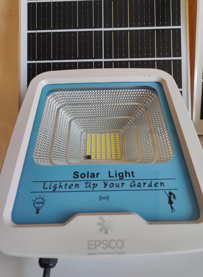 EPSCO 100 watt solar floodlight - Image 2