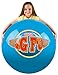 Duncan 3673XW Mega Bounce BlueRed XL 100 in Circumference Inflatable Rubber Ball with Foot Pump Outdoor Toys and Games - Image 3