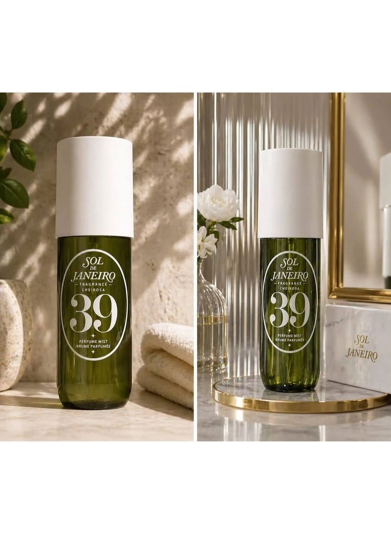 Sol de Janeiro Cheirosa ’39 Perfume Mist 90ml – Hair & Body Fragrance Spray with Coconut & Toasted Praline Scent - Image 2
