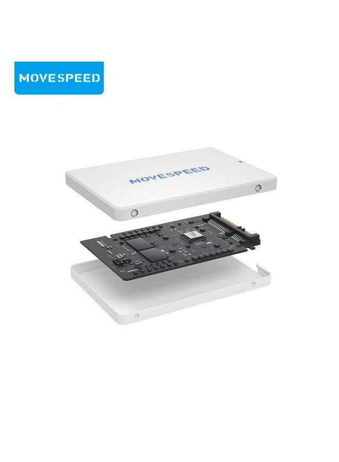 MOVESPEED Move Speed 128gb Ssd Solid State Drive, 2.5-inch, Sata3.0, Read 520mb/s, Tlc Nand, For Desktop/laptop - Image 2
