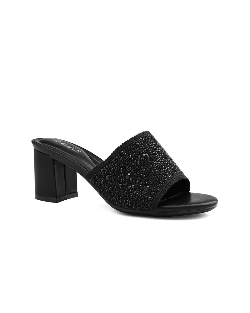 كابلي صندل كعب نسائي كلاسيكي