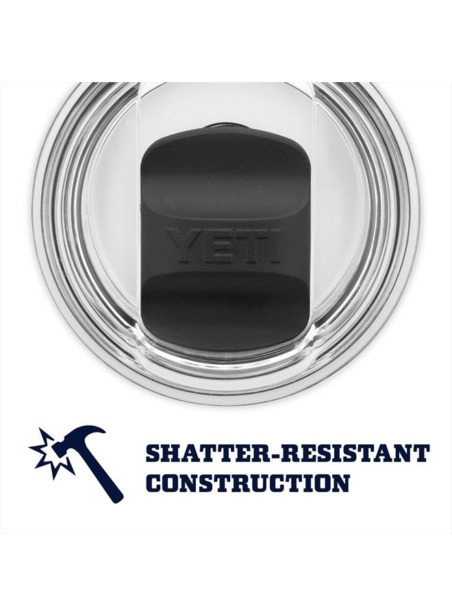 YETI كوب رامبلر سعة 10 أونص، فولاذ مقاوم للصدأ، معزول بالفراغ بغطاء مغناطيسي، أزرق - Image 4