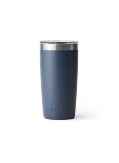 YETI Rambler 10 oz Tumbler, Stainless Steel, Vacuum Insulated with MagSlider Lid, Navy  - Image 3