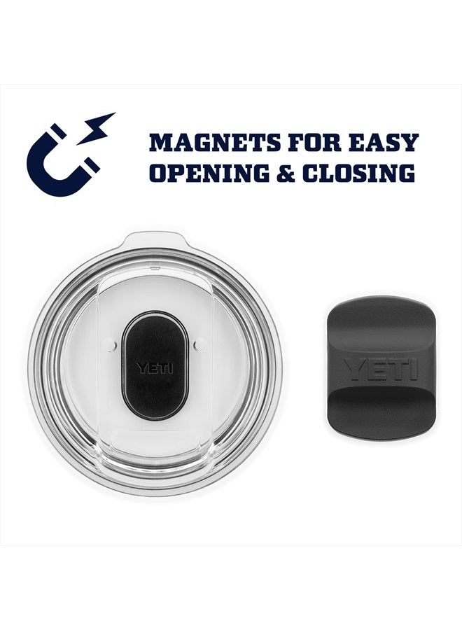 YETI كوب رامبلر سعة 10 أونص، فولاذ مقاوم للصدأ، معزول بالفراغ بغطاء مغناطيسي، أزرق - Image 5