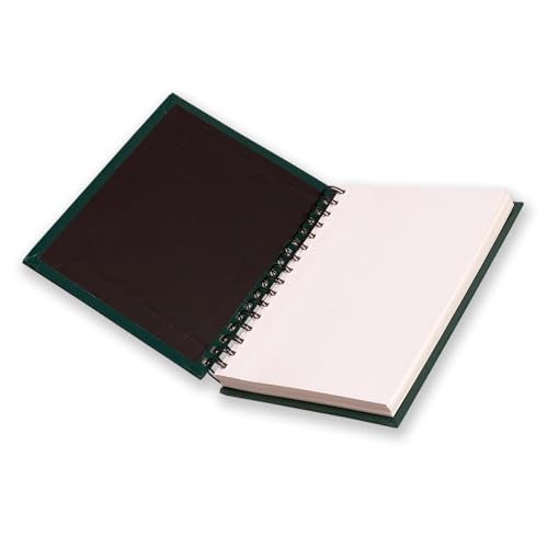 COI Sketch Book Spiral-Bound, Professional-Grade Sheets, Compatible with a Range of Art Material | 120 Pages | 160 GSM (Green) - Image 2