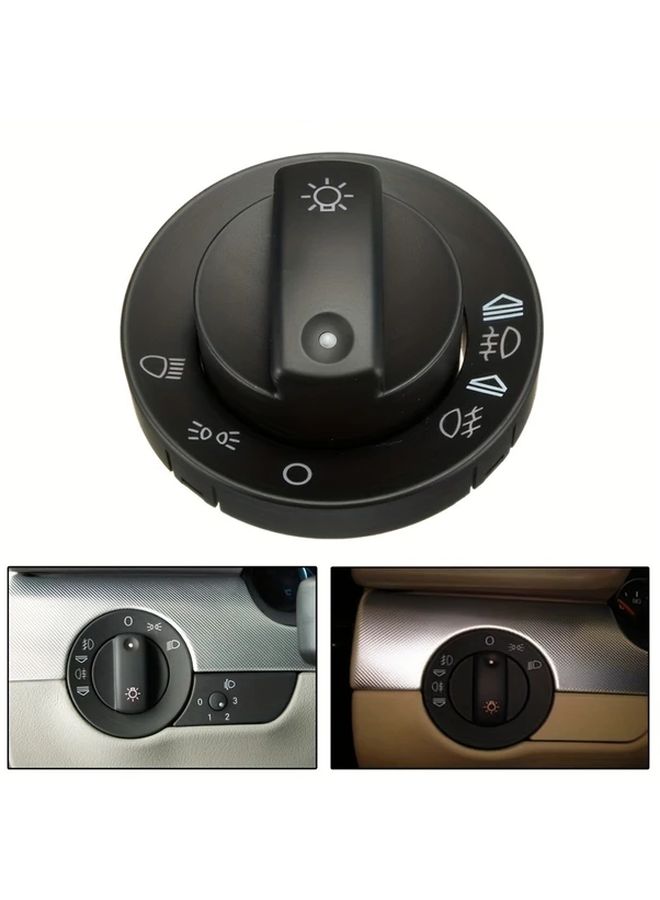 غطاية مفتاح التحكم في الضباب والضوء الأمامي طقم إصلاح قطعة واحدة لأودي A4 S4 2000-2007 - Image 1