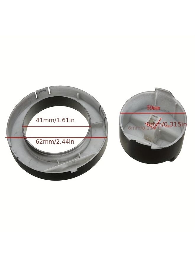غطاية مفتاح التحكم في الضباب والضوء الأمامي طقم إصلاح قطعة واحدة لأودي A4 S4 2000-2007 - Image 2