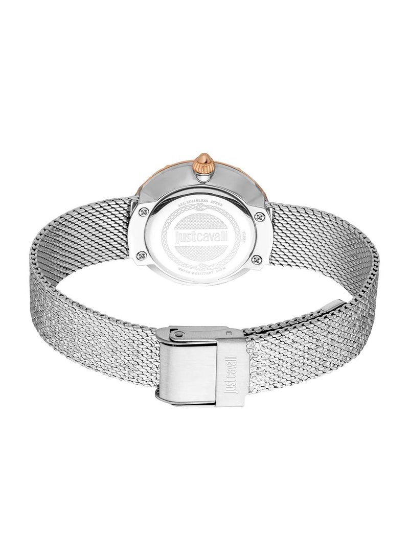 Just Cavalli - Women's Round Shape Stainless Steel Wrist Watch JC1L253M0105 - 28 Mm - Image 1