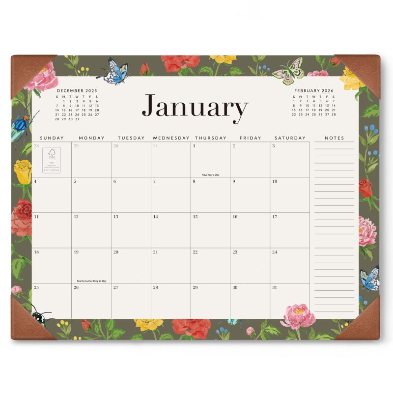 Jotsome Desk Calendar 2026-2027 with Desktop Pad, 18 Months Large Desk Pad Calendar From Jan 2026 to Jun 2027 22x17 inch, Desk Blotter Calendar for Home Office and School, Easy Planning, Gift for Holidays - Image 1