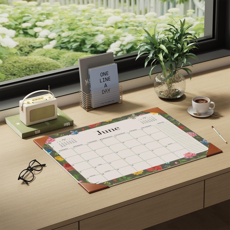 Jotsome Desk Calendar 2026-2027 with Desktop Pad, 18 Months Large Desk Pad Calendar From Jan 2026 to Jun 2027 22x17 inch, Desk Blotter Calendar for Home Office and School, Easy Planning, Gift for Holidays - Image 2