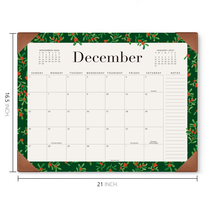 Jotsome Desk Calendar 2026-2027 with Desktop Pad, 18 Months Large Desk Pad Calendar From Jan 2026 to Jun 2027 22x17 inch, Desk Blotter Calendar for Home Office and School, Easy Planning, Gift for Holidays - Image 3