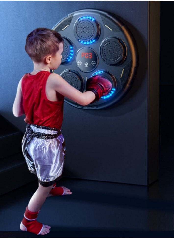 Generic - Music Boxing Machine, Smart Bluetooth Boxing Trainer, Wall-Mounted Boxing Machine For Adults And Children, Boxing Target Exercise Equipment For Home, Office And Gym - Image 1