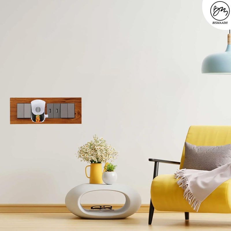 BISMAADH Electric Religious Continuous Mantra Chanting Bell Machine Spiritual Devotional Mantras Pooja Chanting Bell Just Plug & Play (Sai Baba Ji) - Image 4