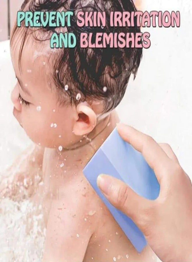 JAGMOOLYA PRODUCTS Baby Bath Scrubber Body Dead Skin Remover Cleaning Shower Brush Sponge Kids (Pack of 1) - Image 2