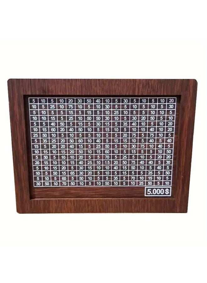 Wooden Piggy Bank With Digital Counter Model 2000US Adult Money Saving Box For Financial Goals - Image 5