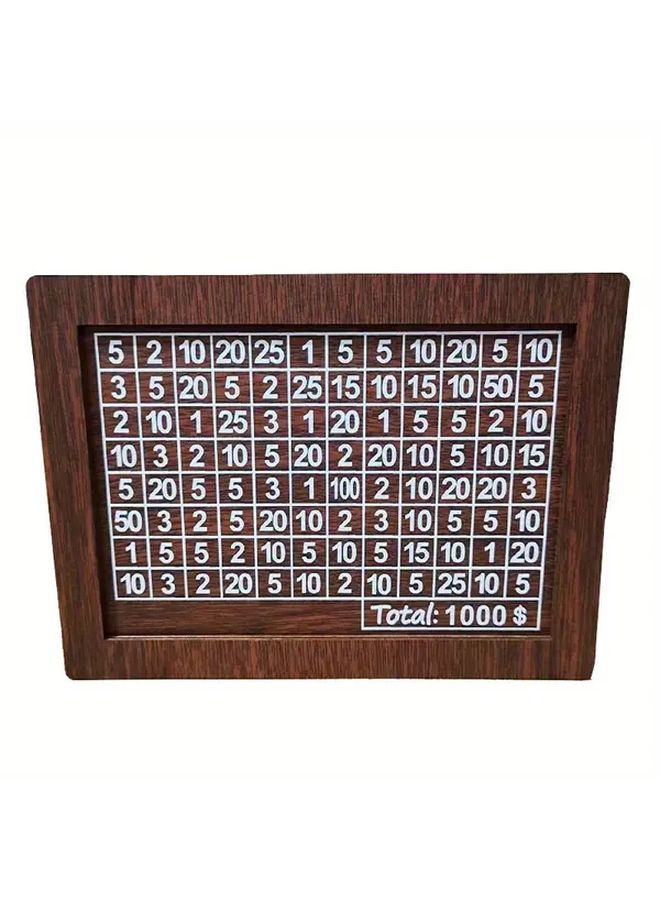 Wooden Piggy Bank With Digital Counter Model 2000US Adult Money Saving Box For Financial Goals - Image 3