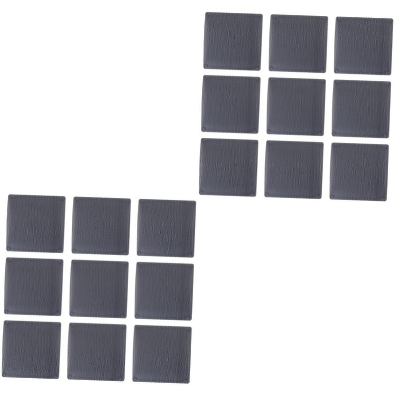 PVC Mesh Computer Fan Covers 40pcs Protects Electronics From Dirt Extends Fan Lifespan - Image 2