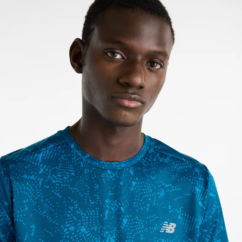 New Balance Streamsong Men's Sport Essential Printed T-Shirt for Men | Best Price UAE