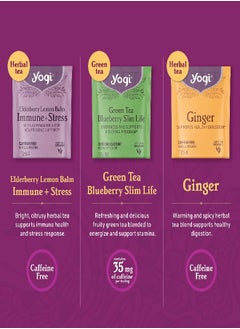 YOGI Yogi Organic Tea Sampler Gift Box (45 Tea Bags) - Assorted Delicious Wellness Teas - 9 Favorite Herbal, Green and Black Teas  - Image 3