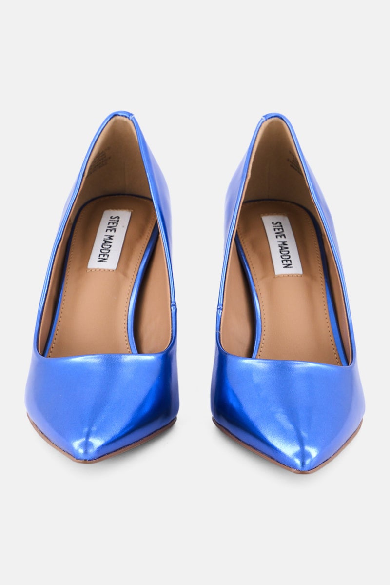 STEVE MADDEN Women Lillie Slip On Pumps, Blue - Image 3