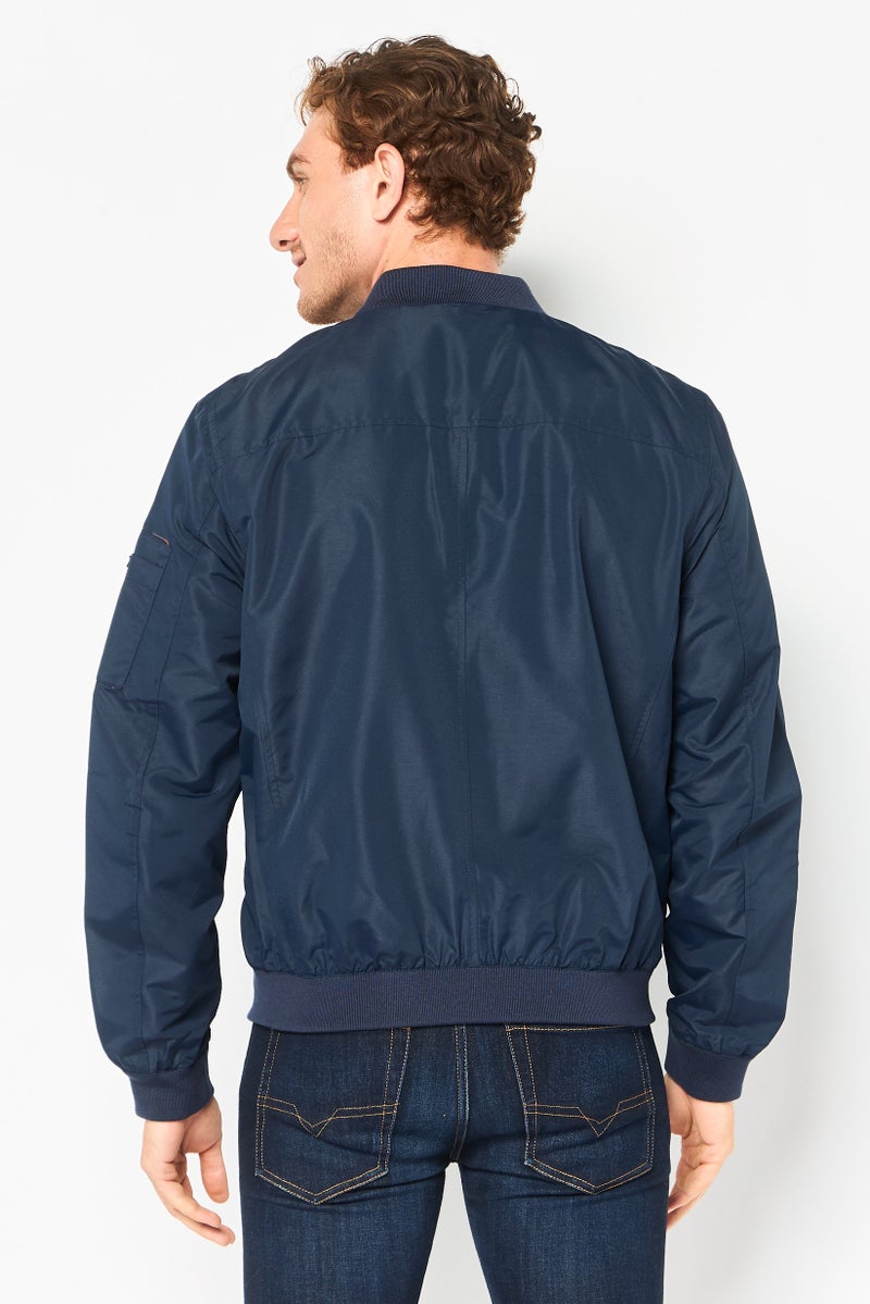 Michael Kors Men Plain Parka Jacket, Navy - Image 2