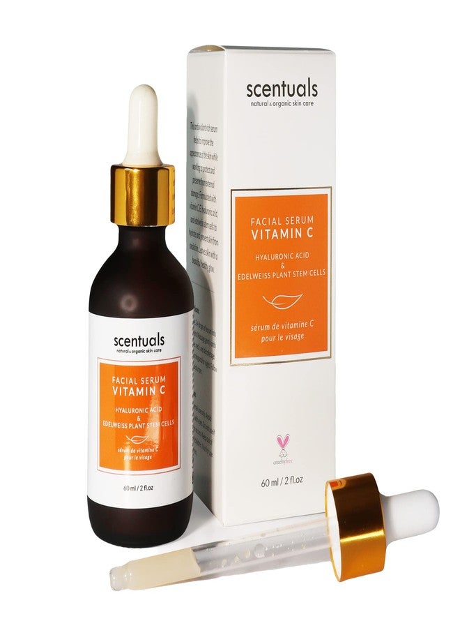 Scentuals Vitamin C Serum for Face, Brightening Serum, Reduce Look of Fine Lines & Wrinkles, Water-Based 2 fl.oz|60 ml - Image 1