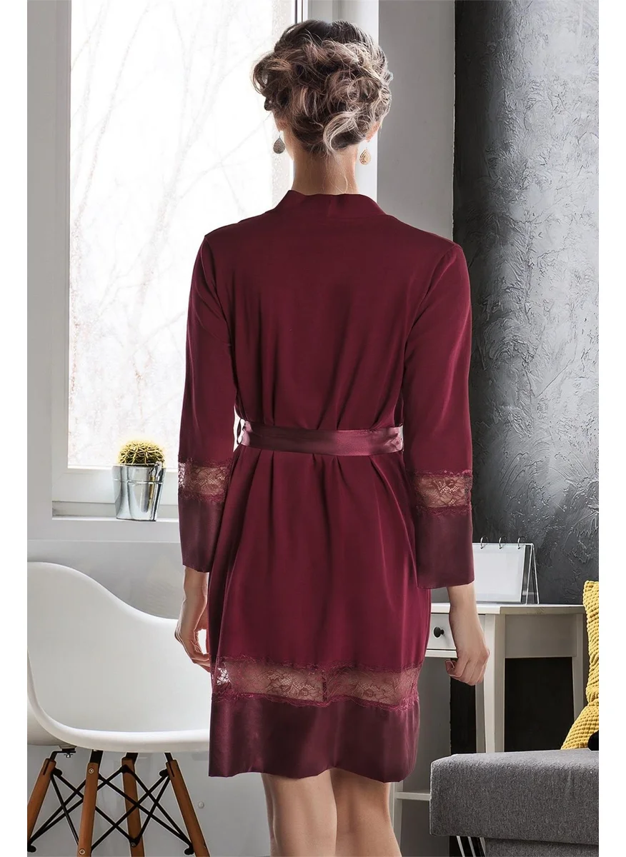 Miorre Lacy Combed Cotton Dressing Gown