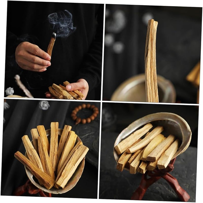 Santo Wood Incense Sticks 2Pcs Natural Brazilian Smudge for Meditation Home Yoga Sleep - Image 5