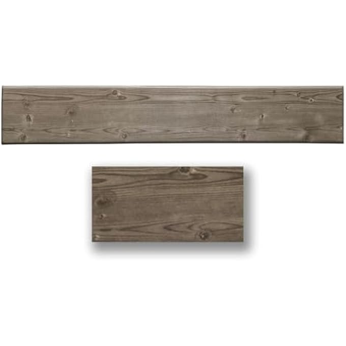 A LA MAISON CEILINGS WP106WG-48 FOAM WOOD CEILING PLANKS 39 IN X 6 IN, WARM GRAY, PACK OF 48 - Image 3
