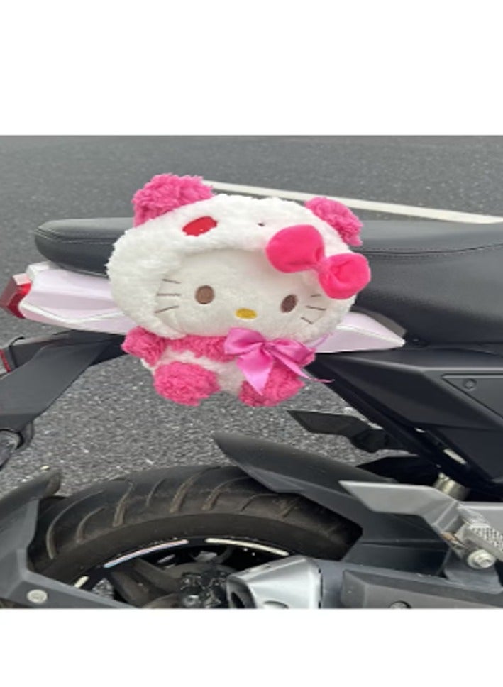 general 1 Pcs 15cm Sanrio Plush Toys Stuffed Hello Kitty Doll Soft Anime Cartoon Plushie Home Decor Appease Girl Gift (Hello Kitty Pink) - Image 3