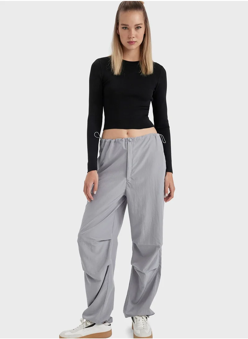 DeFacto Slim Fit Round Neck Sweater