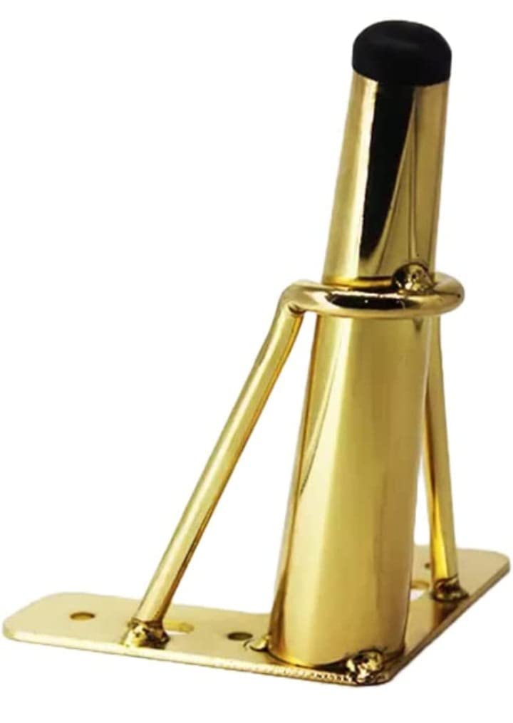 AAKASH DECOR Sofa Furniture Leg 6 Inch 15 Cms PVD Gold Finish U Pin on Cone Shape Sofa Leg Pack of 4 Comes with Warrenty - Image 5