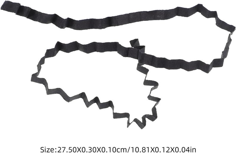 Angoily Crinkled Shredded Paper Basket Filler 2pcs 100g Each Black Raffia Grass Paper Decorative Stuffing for Boxes Birthday Wedding Holiday Wrapping - Image 2