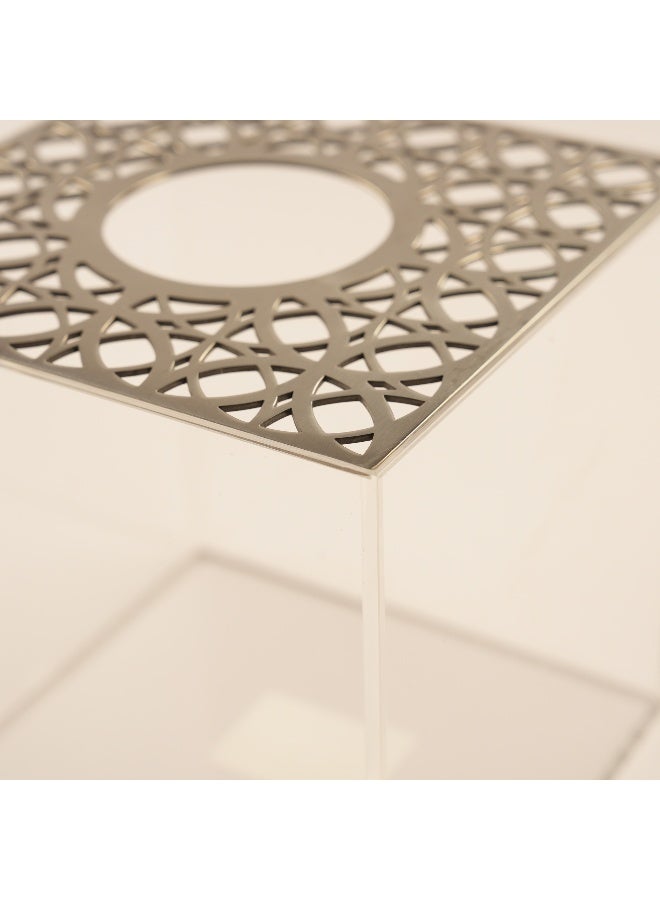 Homez Acrylic Tissue Box Kairouan Collection 15*15*15Cm - Image 2