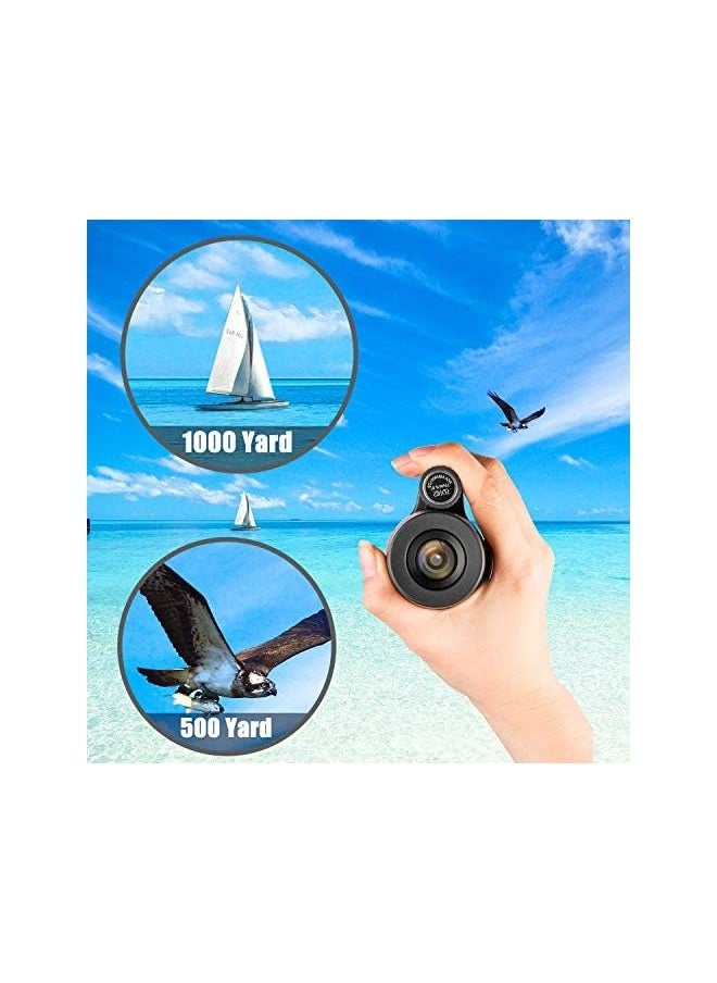 Generic Monocular Telescope High Power 8x42 Monoculars Scope Compact Portable Waterproof Fogproof Shockproof with Hand Strap for Adults Kids Bird Watching Hunting Camping Hiking Travling Wildlife Secenery  - Image 4
