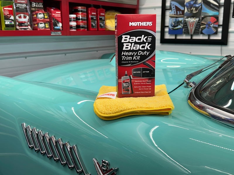 Mothers 06141 Back-to-Black Heavy Duty Trim Cleaner Kit, 12 fl. oz. - Image 4
