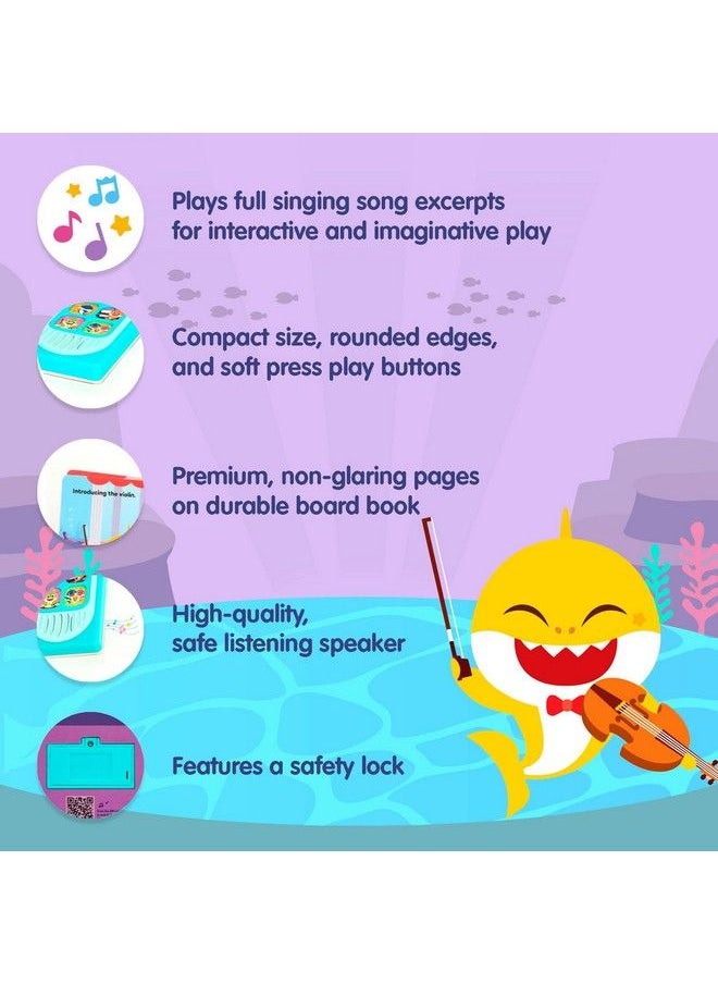 Pinkfong - Baby Shark Shark Orchestra Concert 7 Button Sound Book Baby Shark Children'S Sound Books Interactive Learning Books For Toddlers Learning & Education Toys Baby Shark Gifts For Babies - Image 1