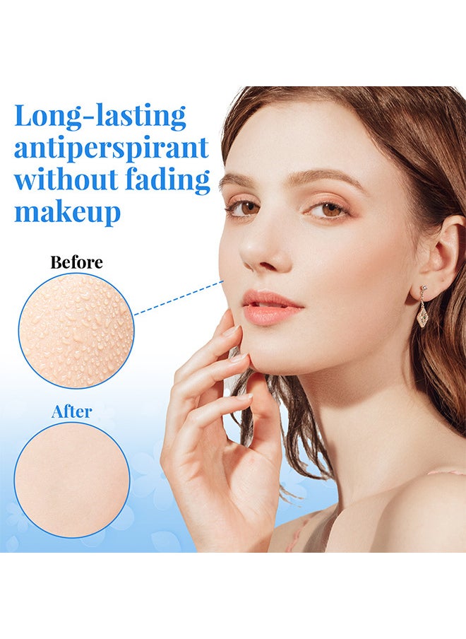 Elaimei - Sweat Absorbing Face Lotion, Helps Keep Your Face, Forehead And Scalp Dry, Helps Control Oily Skin, Shine And Facial Perspiration, Replenishing And Smoothing Formula, Reduces Face And Body Sweating - Image 1
