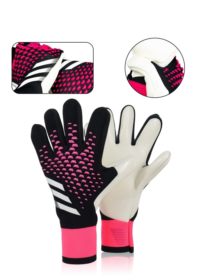 Leon Home Soccer Goalkeeper Gloves, Professional Non-slip Goalie Gloves for Kids Youth, With Strong Grip And Protection - Image 1