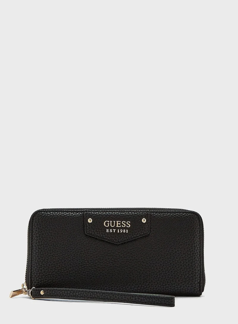 GUESS Eco Brenton Large Zip Around Purse