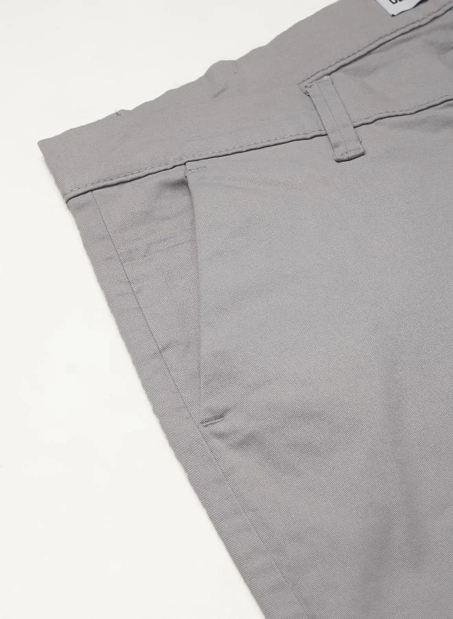 Dennis Lingo  Men's Graphite Grey Tapered Fit Cargo Pants for Men | Best Price UAE