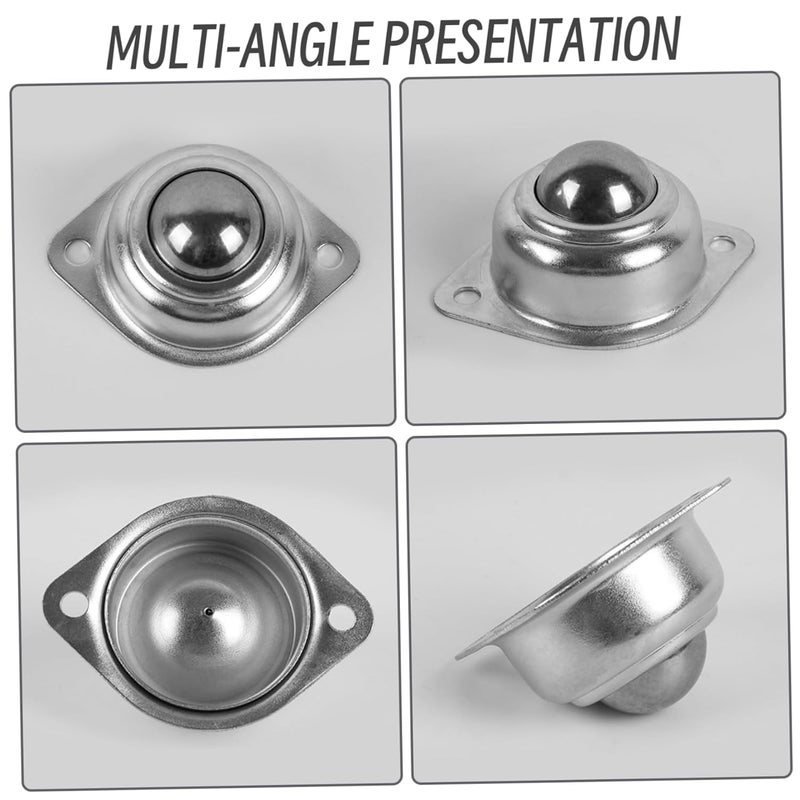 16 Pack Ball Casters with Screws for Furniture Transmission DIY Projects - Image 3