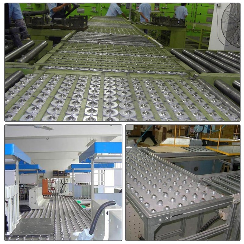 16 Pack Ball Casters with Screws for Furniture Transmission DIY Projects - Image 4