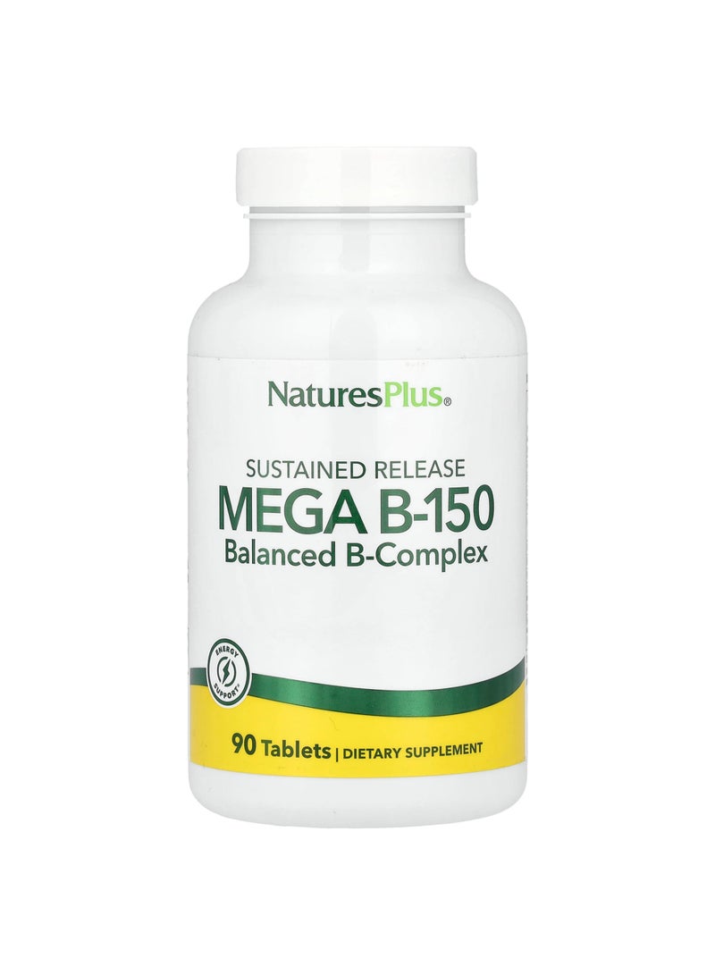 NaturesPlus Sustained Release Mega B-150, 90 Tablets