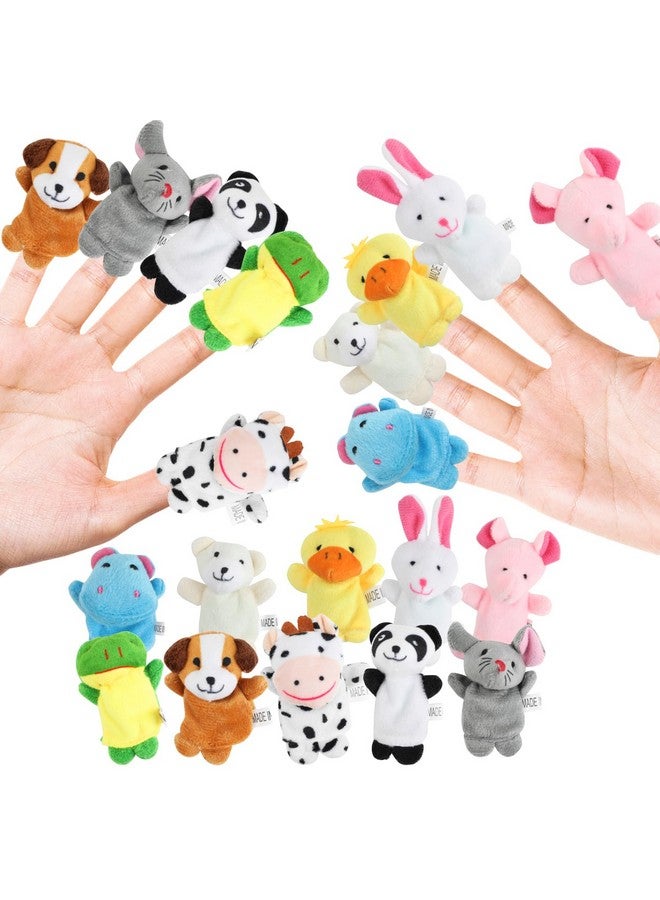 LOKIPA 10Pcs Finger Toys, Soft Plush Animal Finger Puppets For Kids Mini Plush Finger Toys Assortment For Boys & Girls, Party Favors, Playtime, Schools - Image 1