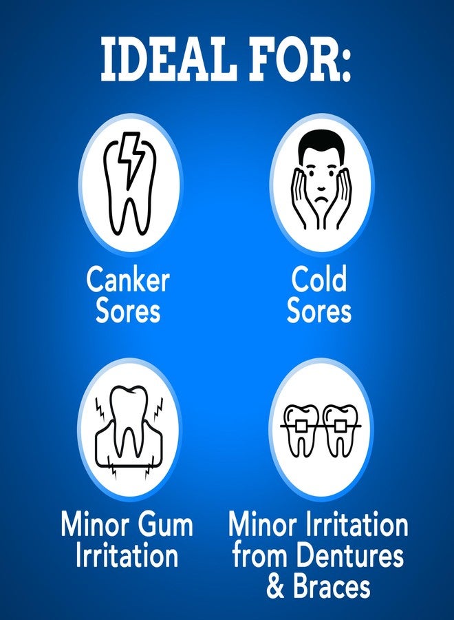 Orajel 3X for Mouth Sores: Maximum Strength Gel Tube 0.42oz- from #1 Oral Pain Relief Brand - Image 4