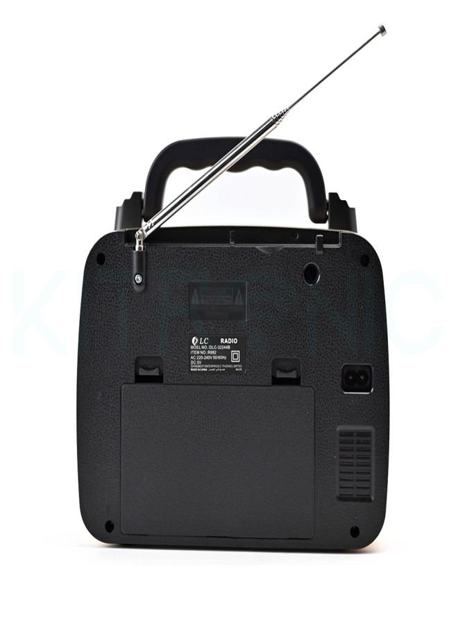 DLC Portable Radio With Bluetooth Beige/Brown DLC-32244B  - Image 3