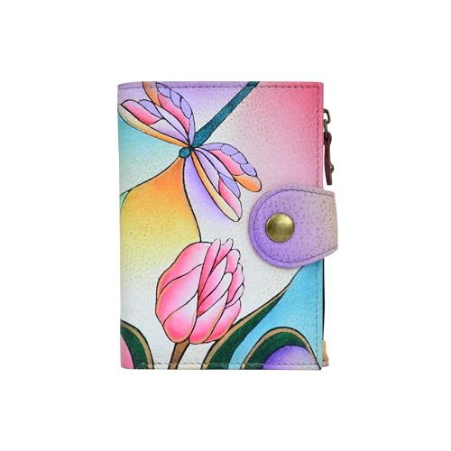 Anna by Anuschka womens 1700 Hand Painted Original Artwork Dragonfly Glass One Size US - Image 1