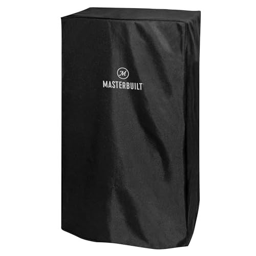 Masterbuilt® 40-inch Vertical BBQ Smoker Weather-Resistant Polyester Cover to Fit All Masterbuilt 40-inch Vertical Smokers in Black, Model MB20080210 - Image 1