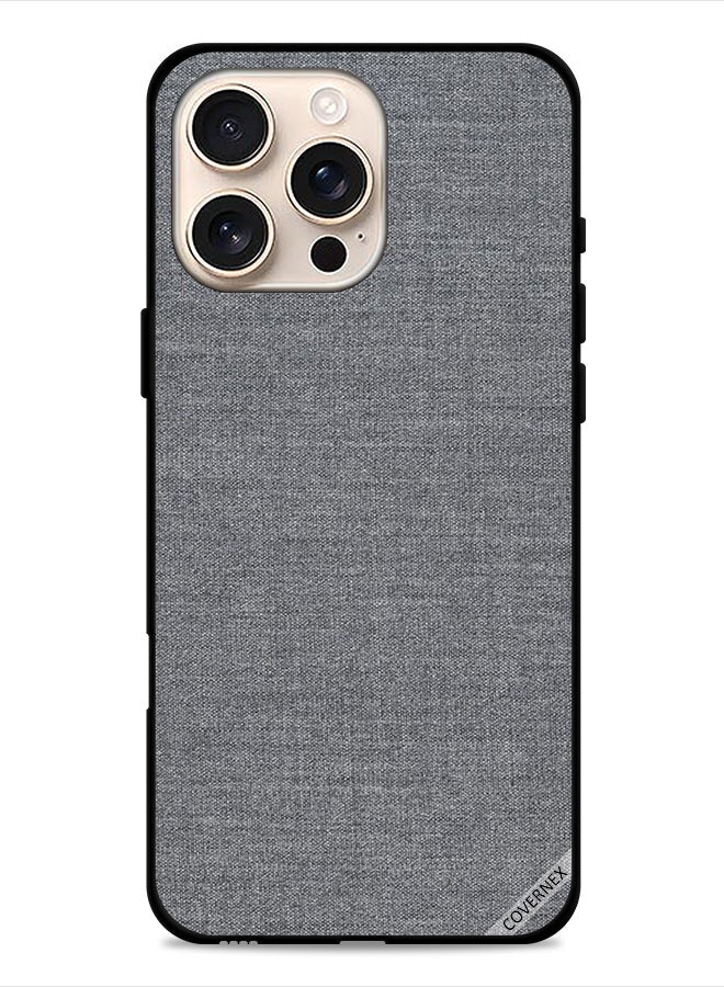 Covernex Apple iPhone 16 Pro Protective Case Cover Cloth Pattern - Image 1